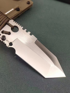 Couteau tactique personnalisable de haute qualité en acier inoxydable fourreau extérieur industriel fixe en <span class=keywords><strong>nylon</strong></span> plastique bricolage OEM <span class=keywords><strong>Hardcore</strong></span> - Product Image 2