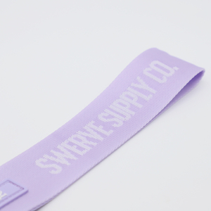 LLavero de pulsera de tela Jacquard estilo OEM <span class=keywords><strong>LuLu</strong></span>, cordones de etiqueta de aire, correa para llave, Mochila deportiva para Yoga, llaveros colgantes - Product Image 5