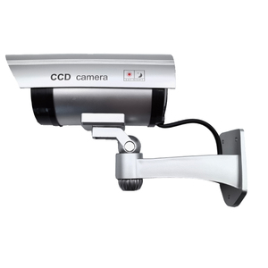 Caméra <span class=keywords><strong>de</strong></span> <span class=keywords><strong>surveillance</strong></span> factice solaire d'intérieur/extérieur à dôme, imitation, sécurité, avec LED rouge clignotante, garantie 1 an - Product Image 1