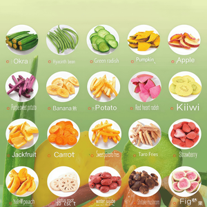 Chips de fruits <span class=keywords><strong>et</strong></span> légumes croustillants VF, chips de fruits <span class=keywords><strong>et</strong></span> légumes mélangés, vente en gros, collations lyophilisées - Product Image 6