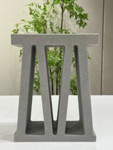 Phổ biến hiện đại Thiết kế xây dựng đôi V hình dạng Tường Ngoài Trời firebricks rỗng bọt gốm gạch - Product Image 2