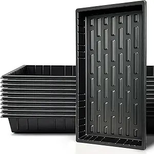 Bandejas de plántulas de alta resistencia con agujeros <span class=keywords><strong>para</strong></span> arrancador de <span class=keywords><strong>semillas</strong></span> de jardín <span class=keywords><strong>Microgreens</strong></span> y propagación de plantas - Product Image 3