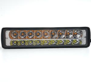 Super Slim Led Barra de luz de trabajo 4x4 Offroad coche DRL lámpara de señal luces impermeable camión motocicleta lámpara LED trabajo luz de advertencia - Product Image 1