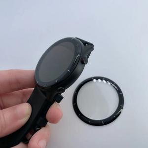 Protector de Pantalla Transparente de PMMA Suave para Reloj Inteligente <span class=keywords><strong>Amazfit</strong></span> <span class=keywords><strong>GTR</strong></span> <span class=keywords><strong>2e</strong></span>, Accesorios, Película Protectora con Borde Curvo 3D - Product Image 2