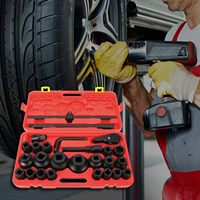 GTYPRO Kit de réparation automobile 32 PCS personnalisable Ensembles d'outils à main OEM Combinaison d'outils de bougie d'allumage en acier au chrome-vanadium avec étui rigide