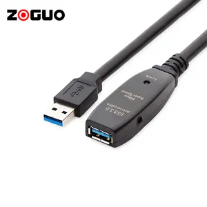 5M 10M 15M 20M 30M 40M 50M USB 3.0 aktif uzatma kablosu erkek kadın genişletici tekrarlayıcı kablosu için PS4 USB yazıcı