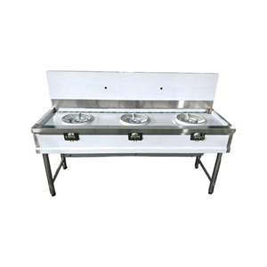 VICTORY Estufa de cocina Kwali Range Inox Mee Stall de acero inoxidable de alta presión para otros hoteles y restaurantes en Tailandia - Product Image 3