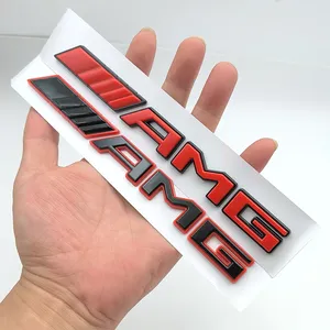 Nouvel autocollant de logo <span class=keywords><strong>AMG</strong></span> en ABS 3D, lettres, emblème, badge de voiture pour Mercedes Benz Brabus A B C E S CLA CLS GLC GLE GLS Classe G, accessoires - Product Image 5