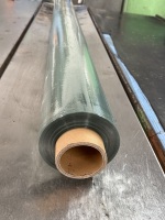 Film PVC transparent extensible de qualité industrielle, résistant à l'humidité, pour l'emballage de matelas et de meubles