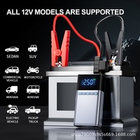 Démarreur de voiture portable monocylindre modèle YL, courant de crête 1000A, compresseur d'air, gonfleur de pneus, chargement USB pour moto