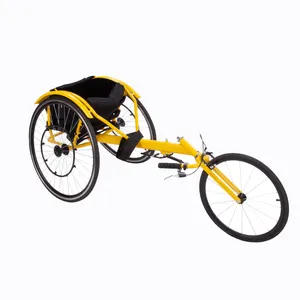 Paralyzed disabled jogo de corrida, cadeira de corrida rac esportes cadeira de rodas