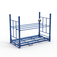 Palette en acier pour pneus de SUV et de camionnette: support de stockage de pneus empilable | Rayonnage d'entrepôt robuste pour l'organisation des pneus