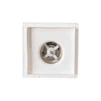Hochleistungs-Aluminiumlegierungsflügel Kugellager Elektrischer Langlebiger Axialventilator Feuchtigkeitsbeständig Leicht zu Reinigen Kupferkern OEM