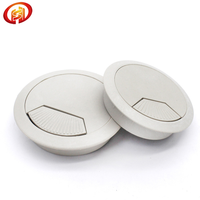 Grommet Plastic Cable Hole Cover for Computer Desk Wire Organizer Cable Hole Cover