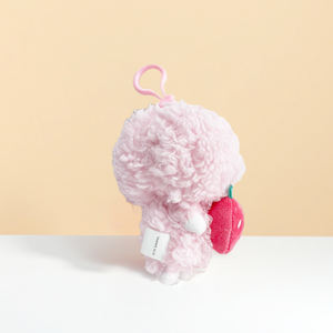 Llavero Adorable de <span class=keywords><strong>MINISO</strong></span> con Diseño de Piano y Abrazo de Fresa de <span class=keywords><strong>Sanrio</strong></span>, Perfecto para Decorar Bolsos y Llaves, Juguete Suave Personalizable - Product Image 3