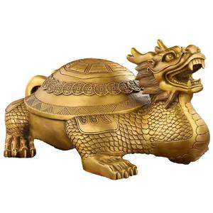 2025 laiton chinois Feng Shui artefacts cuivre tortue Statue cuivre bouddha Statue bonne Fortune tortue - Product Image 4