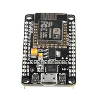 V2.1 ESP8266 ESP-12E Modul Nirkabel Papan Pengembangan WIFI, Papan Tulis Micro USB-CH9102X, Set Pin Pengelasan