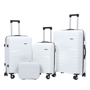 Vente directe d'usine 4 pièces valises à main <span class=keywords><strong>Valise</strong></span> Trolley sac <span class=keywords><strong>de</strong></span> voyage Pp ensembles <span class=keywords><strong>de</strong></span> bagages avec sacs à main - Product Image 5