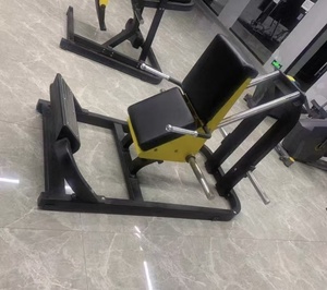 Máquina de Elevación de Pantorrillas <span class=keywords><strong>con</strong></span> Carga de Placas SK, Equipo Profesional de Entrenamiento de Fuerza para Piernas en Posición Sentada para Gimnasio - Product Image 5