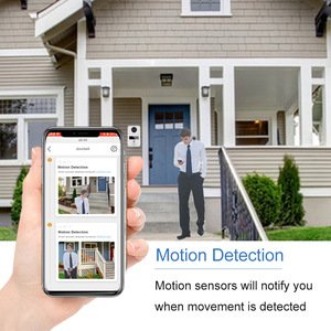 Chuông Cửa Video Thông Minh IP Camera Wifi/Mạng Poe Có Dây Với Ứng Dụng Tuya Cho Điện Thoại Di Động Giám Sát Mở Khóa Từ Xa Âm Thanh Hai Chiều - Product Image 5