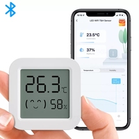 Sensor Layar LCD Temperatur dan Kelembaban Tuya Ble 2022 Baru