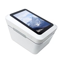 Système de position Android de P-733 avec écran tactile de 7 pouces, imprimante thermique de 80mm et caméra de code barres tout en un