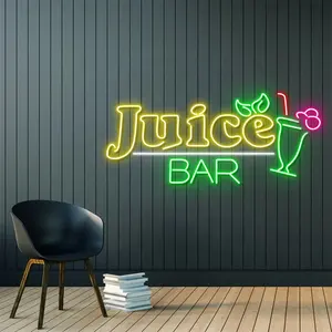 Pubblicità personalizzata led neon sign store business logo Fast food restaurant led neon sign led neon sign per la pubblicità del negozio