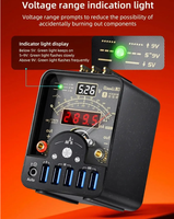 Qianli LT2 – Testeur d'alimentation CC avec port Type-C, haute précision courant/tension pour diagnostic de démarrage de téléphone et outil de charge rapide