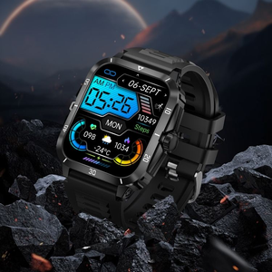 Reloj Inteligente Dafit 3ATM Resistente al Agua Android Contesta Llamadas Carga Inalámbrica 430mAh Larga Duración en Espera Deporte al Aire Libre Unisex - Product Image 4