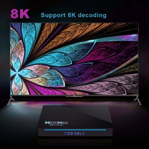 Amlogic S905X5M Quad Core, compatible con IPTV, transmisión 4K, Smart TV Box, 2GB 16GB, WiFi 6, control por voz, Android 14, <span class=keywords><strong>reproductor</strong></span> multimedia - Product Image 4