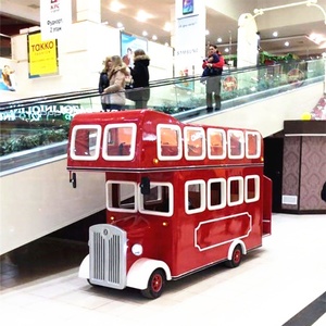 A buon mercato di Fabbrica Fornitura Diretta di Carnevale Amusement Park Rides Kiddie Elettrica Open Top Mini Londra <span class=keywords><strong>Autobus</strong></span> a due piani - Product Image 3