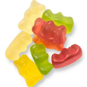 Gummy bear candy Chinese manufacturers soft candy sweet