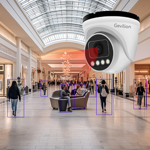 Telecamera AI <span class=keywords><strong>IP</strong></span> <span class=keywords><strong>PoE</strong></span> per Conteggio Persone Commerciale, Statistiche del Flusso Pedonale per Stazioni, Autostrade, Cancelli e Parcheggi - Product Image 1