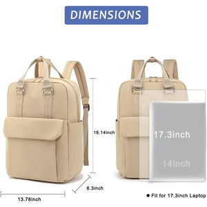Công suất lớn unisex không thấm nước Máy Tính Xách Tay Ba lô thời trang & bền cho các trường học & Kinh Doanh Túi máy tính xách tay - Product Image 5