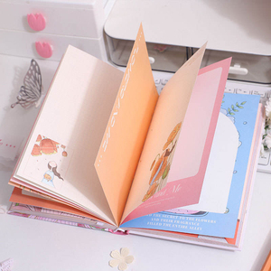 Diario de Tapa Dura con Ilustraciones a Color de Golden Valley, Páginas de Papel Grueso, Diseño Bonito y Lindo para Chicas - Product Image 3