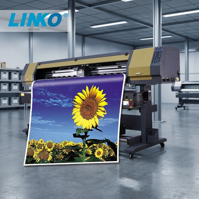 LINKO 4 Colors Large Format Sublimation Printer Ultrachrome Digital Dye-sublimation Ink Paper Machine Sublimation Printer