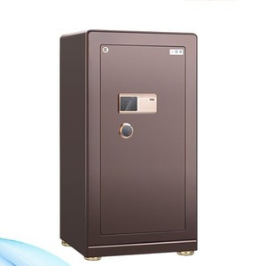 Coffre-fort électronique intelligent Hengfa Aijia A3 avec lecteur d'empreintes digitales et mot de passe, 1 compartiment, rectangulaire, alimenté par piles, pour usage au bureau et à domicile - Product Image 1