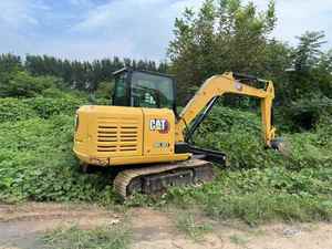 Mini-excavatrice d'occasion pour usage domestique Caterpillar 305.5E, excavatrice hydraulique compacte de 5 tonnes avec accessoire tarière - Product Image 2