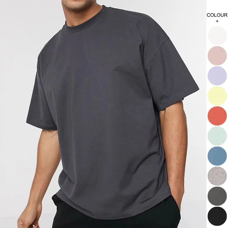 Men's Short Sleeve T-shirt XS - 2XL 100% Organic Cotton Tee Blank Shirt