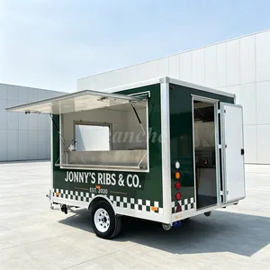 Chariot de vente ambulant de haute qualité pour pizzas, tacos, glaces et desserts, remorque alimentaire mobile à vendre - Product Image 1
