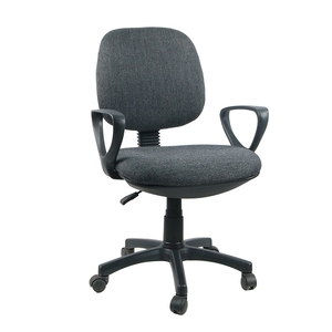 In part Low back modern and comfortable fabric swivel conference chair Bureau for Bureau with computer - Product Image 2
