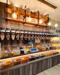 Top-ranking frutas secas dispensador cereais alimentos dispensador para exibição supermercado - Product Image 3