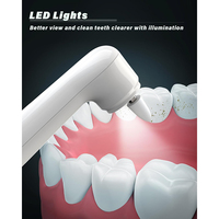 Nouveau produit : Nettoyeur de plaque dentaire électrique étanche à 5 vitesses avec lumière LED pour le nettoyage et le blanchiment