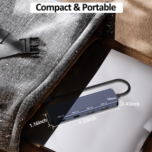 Yüksek Kaliteli USB-C 3.<span class=keywords><strong>2</strong></span> Gen2 Hub, <span class=keywords><strong>2</strong></span> USB-A ve <span class=keywords><strong>2</strong></span> USB-C Girişi, 10Gbps Veri Aktarımı, Alüminyum Alaşımlı, 1 Yıl Garantili, Stokta Mevcut - Product Image 3