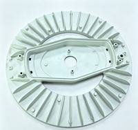 Carcasa de Aluminio Fundido a Presión para Lámpara LED UFO de Alta Potencia, Disipador de Calor para Iluminación Industrial de Talleres