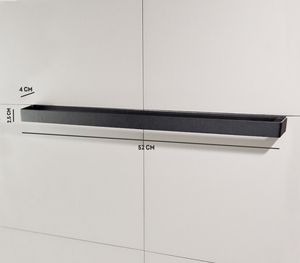 Meilleure offre Porte-serviettes carré 5 52*4*2.5 Organisateur carré Porte-serviettes pour salle de bain et cuisine du fabricant - Product Image 4