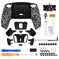 Accessoires de jeu blanc caoutchouté Remappable RISE4 V3 Remap Kit palette arrière 4 bouton arrière pour Joystick PS5 BDM030/040/050