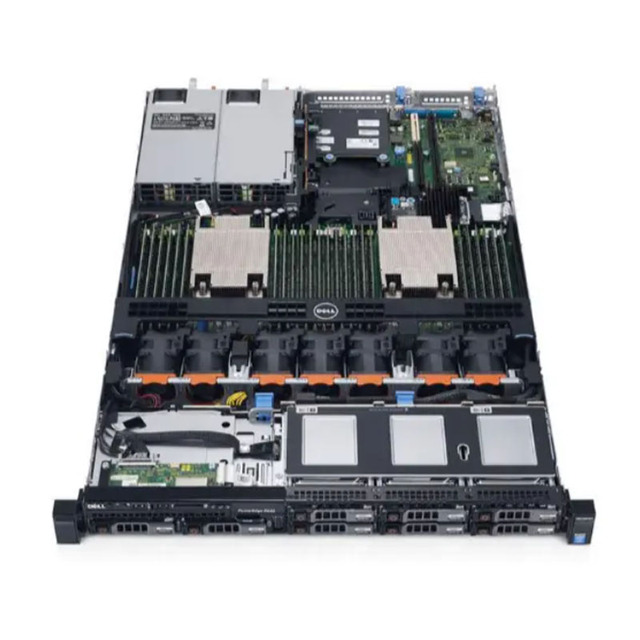 Used Refurbished Server R630 E5-2603v3 16g 1.2tb*2 H330 495w Bezel Rack Server R630