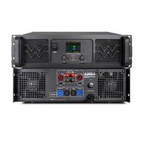 Amplificateur de puissance haute performance ELM CLASS TD 25002 Audio 2*2500W Noir pour scène