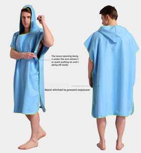 Nueva Toalla de <span class=keywords><strong>Playa</strong></span> con Capucha de Microfibra de Secado Rápido y Antiarena Personalizada para Verano, Poncho de Microfibra para <span class=keywords><strong>Playa</strong></span> - Product Image 2